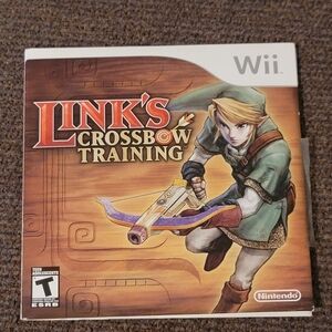 Nintendo Wii Link's Crossbow Training - Manual Included